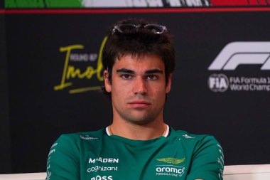  Lance Stroll (CAN) - Aston Martin Aramco F1 Takımı - Aston Martin AMR25 - AWS Gran Premio del Made in Italy e dell 'Emilia Romagna 2025 - Autodromo Enzo e Dino Ferrari, Imola (BO) İtalya - İtalya