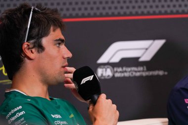  Lance Stroll (CAN) - Aston Martin Aramco F1 Takımı - Aston Martin AMR25 - AWS Gran Premio del Made in Italy e dell 'Emilia Romagna 2025 - Autodromo Enzo e Dino Ferrari, Imola (BO) İtalya - İtalya