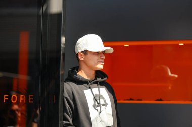 Lando Norris (GBR) - McLaren Formula 1 Takımı - McLaren MCL39 - AWS Gran Premio del Made in Italy e dell 'Emilia Romagna 2025 - Autodromo Enzo e Dino Ferrari, Imola (BO) İtalya - 15 Mayıs 2025, 