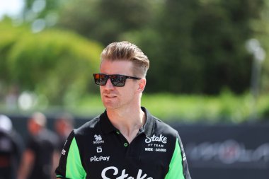 Nico Hulkenberg (GER) - Stake F1 Team Sauber - Sauber C45 - Ferrari Formula 1 AWS Gran Premio del Made in Italy e dell 'Emilia Romagna 2025 - Autodromo Enzo e Dino Ferrari, Imola (BO) 15-18 Mayıs 2025 tarihleri arasında İtalya, 