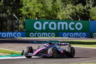  Pierre Gasly (FRA) - Alpine F1 Takımı - Alpine A525 - Formula 1 sırasında Renault Gran Premio del Made in Italy e dell 'Emilia Romagna 2025 - Autodromo Enzo e Dino Ferrari, Imola (BO) İtalya 15 Mayıs 2025 - 18 Mayıs 2025 tarihleri arasında, 