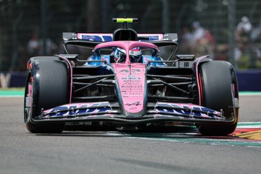  Franco Colapinto (ARG) - İtalya 'da üretilen Gran Premio del Formula 1 sırasında Alpine F1 - Autodromo Enzo e Dino Ferrari, Imola (BO) İtalya 15-18 Mayıs 2025 tarihleri arasında, 