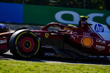  Lewis Hamilton (GBR) - Scuderia Ferrari - Ferrari SF-25 - Ferrari Formula 1 AWS Gran Premio del Made in Italy e dell 'Emilia Romagna 2025 - Autodromo Enzo e Dino Ferrari, Imola (BO) İtalya 15-18 Mayıs 2025 tarihleri arasında, 