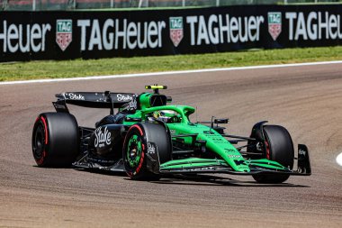 Gabriel Bortoleto (BRA) Formula 1 'deki F1 Team Sauber Formula 1' de Gran Premio del Made in Italy e dell 'Emilia Romagna 2025 - Autodromo Enzo e Dino Ferrari, Imola (BO) İtalya 15-18 Mayıs 2025 tarihleri arasında, 