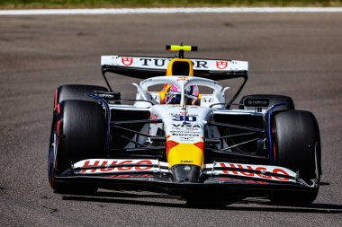  Liam Lawson (NZL) - Visa Cash App RB F1 Team - RB VCARB02 - Honda RBPT Formula 1 AWS Gran Premio del Made in Italy e dell 'Emilia Romagna 2025 - Autodromo Enzo e Dino Ferrari, Imola (BO) İtalya, 