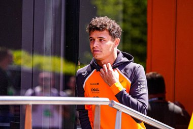  Lando Norris (GBR) - McLaren Formula 1 Takımı - McLaren MCL39 - AWS Gran Premio del Made in Italy e dell 'Emilia Romagna 2025 - Autodromo Enzo e Dino Ferrari, Imola (BO) İtalya - 15 Mayıs 2025, 