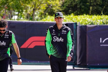 Gabriel Bortoleto (BRA) Formula 1 'deki F1 Team Sauber Formula 1' de Gran Premio del Made in Italy e dell 'Emilia Romagna 2025 - Autodromo Enzo e Dino Ferrari, Imola (BO) İtalya 15-18 Mayıs 2025 tarihleri arasında, 