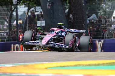  Franco Colapinto (ARG) - İtalya 'da üretilen Gran Premio del Formula 1 sırasında Alpine F1 - Autodromo Enzo e Dino Ferrari, Imola (BO) İtalya 15-18 Mayıs 2025 tarihleri arasında, 