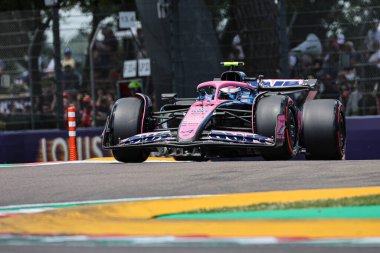  Franco Colapinto (ARG) - İtalya 'da üretilen Gran Premio del Formula 1 sırasında Alpine F1 - Autodromo Enzo e Dino Ferrari, Imola (BO) İtalya 15-18 Mayıs 2025 tarihleri arasında, 