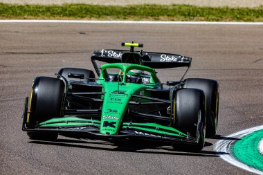 Gabriel Bortoleto (BRA) Formula 1 'deki F1 Team Sauber Formula 1' de Gran Premio del Made in Italy e dell 'Emilia Romagna 2025 - Autodromo Enzo e Dino Ferrari, Imola (BO) İtalya 15-18 Mayıs 2025 tarihleri arasında, 