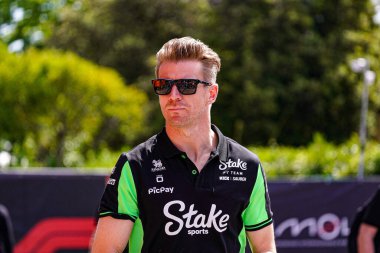  Nico Hulkenberg (GER) - Stake F1 Team Sauber - Sauber C45 - Ferrari Formula 1 AWS Gran Premio del Made in Italy e dell 'Emilia Romagna 2025 - Autodromo Enzo e Dino Ferrari, Imola (BO) 15-18 Mayıs 2025 tarihleri arasında İtalya, 