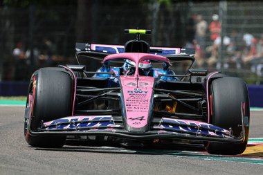  Franco Colapinto (ARG) - İtalya 'da üretilen Gran Premio del Formula 1 sırasında Alpine F1 - Autodromo Enzo e Dino Ferrari, Imola (BO) İtalya 15-18 Mayıs 2025 tarihleri arasında, 