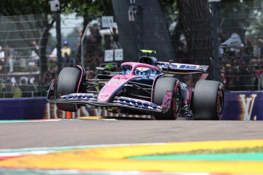  Franco Colapinto (ARG) - İtalya 'da üretilen Gran Premio del Formula 1 sırasında Alpine F1 - Autodromo Enzo e Dino Ferrari, Imola (BO) İtalya 15-18 Mayıs 2025 tarihleri arasında, 