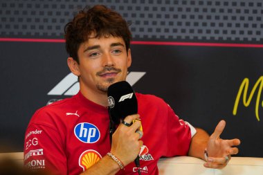  Charles Leclerc (MON) - Scuderia Ferrari - Ferrari SF-25 - Ferrari Formula 1 Tag Heurer Grand Prix de Monaco 2025, Mayıs 23-25, 2025