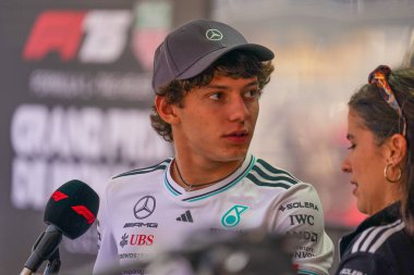  Andrea Kimi Antonelli (ITA) - Mercedes-AMG PETRONAS F1 Takımı - Mercedes W16 - Mercedes E Performansı Formula 1 Taurer Grand Prix de Monaco 2025 Monte Carlo (MC), 23-25 Mayıs 2025