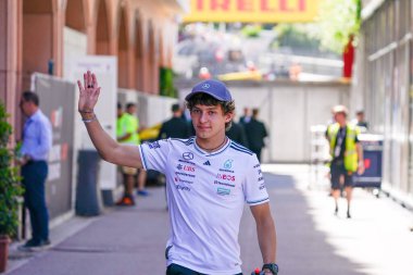  Andrea Kimi Antonelli (ITA) - Mercedes-AMG PETRONAS F1 Takımı - Mercedes W16 - Mercedes E Performansı Formula 1 Taurer Grand Prix de Monaco 2025 Monte Carlo (MC), 23-25 Mayıs 2025