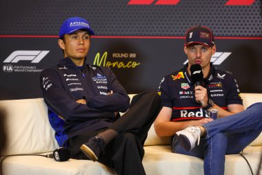  F1 Basın Sürücüsü Basın Konferansı sırasında - Formula 1 Tag Heurer Grand Prix de Monaco 2025, Mayıs 23-25