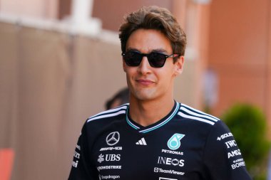  George Russell (GBR) - Mercedes-AMG PETRONAS F1 Takımı - Mercedes W16 - Mercedes E Performansı Formula 1 Taurer Grand Prix de Monaco 2025 Monte Carlo (MC), 23-25 Mayıs 2025