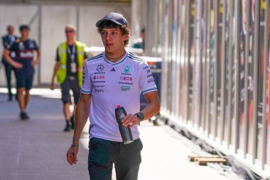  Andrea Kimi Antonelli (ITA) - Mercedes-AMG PETRONAS F1 Takımı - Mercedes W16 - Mercedes E Performansı Formula 1 Taurer Grand Prix de Monaco 2025 Monte Carlo (MC), 23-25 Mayıs 2025