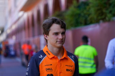  Oscar Piastri (AUS) - McLaren Formula 1 Takımı - McLaren MCL39 - Mercedes Monte Carlo 'da Formula 1 Taurer Grand Prix de Monaco 2025, 23-25 Mayıs 2025