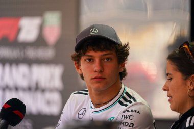  Andrea Kimi Antonelli (ITA) - Mercedes-AMG PETRONAS F1 Takımı - Mercedes W16 - Mercedes E Performansı Formula 1 Taurer Grand Prix de Monaco 2025 Monte Carlo (MC), 23-25 Mayıs 2025