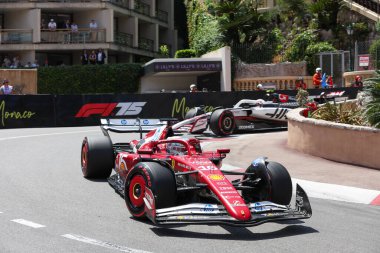  Charles Leclerc (MON) - Scuderia Ferrari - Ferrari SF-25 - Ferrari Formula 1 Tag Heurer Grand Prix de Monaco 2025 Monte Carlo (MC), 23-25 Mayıs 2025