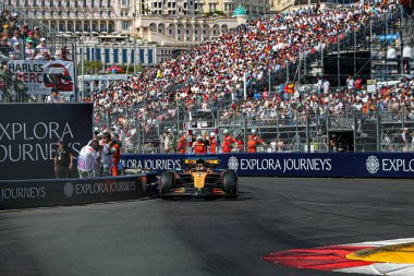  Oscar Piastri (AUS) - McLaren Formula 1 Takımı - McLaren MCL39 - Mercedesduring Formula 1 Tag Heurer Grand Prix de Monaco 2025, Monte Carlo (MC), 23-25 Mayıs 2025