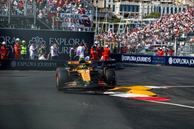  Lando Norris (GBR) - McLaren Formula 1 Takımı - McLaren MCL39 - Mercedes Formula 1 Tag Heurer Grand Prix de Monaco 2025 Monte Carlo (MC), 23-25 Mayıs 2025