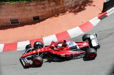  Charles Leclerc (MON) - Scuderia Ferrari - Ferrari SF-25 - Ferrari Formula 1 Tag Heurer Grand Prix de Monaco 2025 Monte Carlo (MC), 23-25 Mayıs 2025
