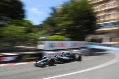  George Russell (GBR) - Mercedes-AMG PETRONAS F1 Takımı - Mercedes W16 - Mercedes E Performansı Formula 1 Taurer Grand Prix de Monaco 2025 Monte Carlo (MC), 23-25 Mayıs 2025