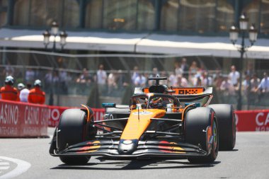  Oscar Piastri (AUS) - McLaren Formula 1 Takımı - McLaren MCL39 - Mercedes Formula 1 Tag Heurer Grand Prix de Monaco 2025 Monte Carlo (MC), 23-25 Mayıs 2025