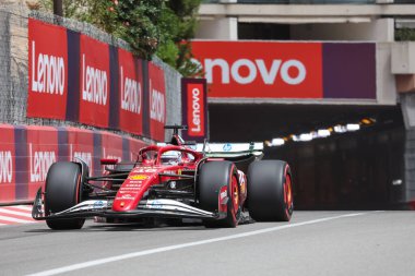  Charles Leclerc (MON) - Scuderia Ferrari - Ferrari SF-25 - Ferrari Formula 1 Formula Heurer Grand Prix de Monaco 2025 tarihinde Monte Carlo (MC), 23-25 Mayıs 2025