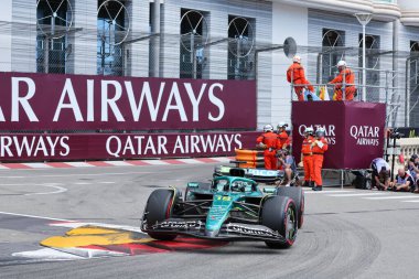  Lance Stroll (CAN) - Aston Martin Aramco F1 Takımı - Aston Martin AMR25 - Mercedes Formula 1 Taurer Grand Prix de Monaco 2025, 23-25 Mayıs 2025