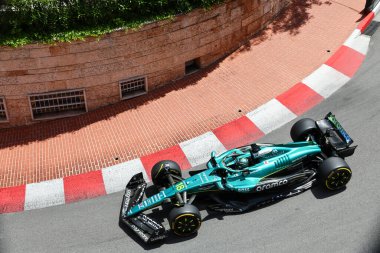  Lance Stroll (CAN) - Aston Martin Aramco F1 Takımı - Aston Martin AMR25 - Formula 1 Tag Heurer Grand Prix de Monaco 2025 Monte Carlo (MC), 23-25 Mayıs 2025