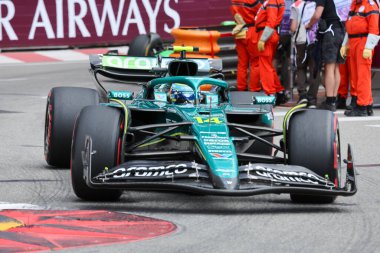  Fernando Alonso (ESP) - Aston Martin Aramco F1 Takımı - Aston Martin AMR25 - Mercedes Formula 1 Taurer Grand Prix de Monaco 2025, Mayıs 23-25