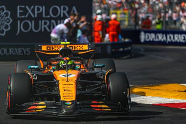  Lando Norris (GBR) - McLaren Formula 1 Takımı - McLaren MCL39 - Mercedes Formula 1 Tag Heurer Grand Prix de Monaco 2025 Monte Carlo (MC), 23-25 Mayıs 2025