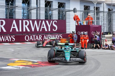  Fernando Alonso (ESP) - Aston Martin Aramco F1 Takımı - Aston Martin AMR25 - Mercedes Formula 1 Taurer Grand Prix de Monaco 2025, Mayıs 23-25