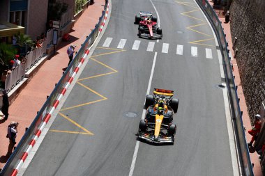  Lando Norris (GBR) - McLaren Formula 1 Takımı - McLaren MCL39 - Mercedes Formula 1 Tag Heurer Grand Prix de Monaco 2025 Monte Carlo (MC), 23-25 Mayıs 2025