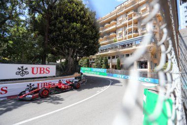  Charles Leclerc (MON) - Scuderia Ferrari - Ferrari SF-25 - Ferrari Formula 1 Tag Heurer Grand Prix de Monaco 2025 Monte Carlo (MC), 23-25 Mayıs 2025