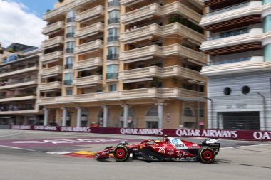  Lewis Hamilton (GBR) - Scuderia Ferrari - Ferrari SF-25 - Ferrari Formula 1 Tag Heurer Grand Prix de Monaco 2025, Mayıs 23-25, 2025
