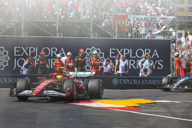  Lewis Hamilton (GBR) - Scuderia Ferrari - Ferrari SF-25 - Ferrari Formula 1 Tag Heurer Grand Prix de Monaco 2025 Monte Carlo (MC), 23-25 Mayıs 2025