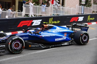  Carlos Sainz Jr. (ESP) - Williams Racing - Williams FW47 - Mercedes Formula 1 Tag Heurer Grand Prix de Monaco 2025 tarihinde Monte Carlo 'da 23-25 Mayıs 2025