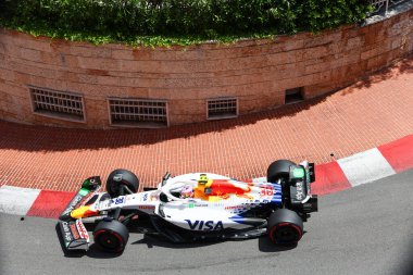  Liam Lawson (NZL) - Visa Cash App RB F1 Team - RB VCARB02 - Honda RBPT Formula 1 Taurer Grand Prix de Monaco 2025 Monte Carlo (MC), 23-25 Mayıs 2025