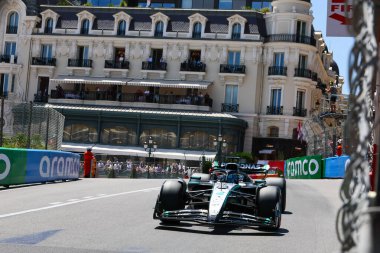  George Russell (GBR) - Mercedes-AMG PETRONAS F1 Takımı - Mercedes W16 - Mercedes E Performansı Formula 1 Taurer Grand Prix de Monaco 2025 Monte Carlo (MC), 23-25 Mayıs 2025