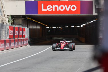  Charles Leclerc (MON) - Scuderia Ferrari - Ferrari SF-25 - Ferrari Formula 1 Formula Heurer Grand Prix de Monaco 2025 tarihinde Monte Carlo (MC), 23-25 Mayıs 2025