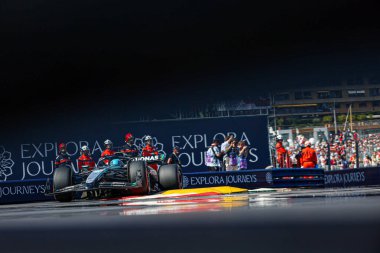  George Russell (GBR) - Mercedes-AMG PETRONAS F1 Takımı - Mercedes W16 - Mercedes E Performansı Formula 1 Taurer Grand Prix de Monaco 2025 Monte Carlo (MC), 23-25 Mayıs 2025