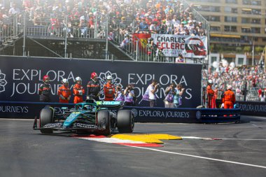  Lance Stroll (CAN) - Aston Martin Aramco F1 Takımı - Aston Martin AMR25 - Formula 1 Tag Heurer Grand Prix de Monaco 2025 Monte Carlo (MC), 23-25 Mayıs 2025