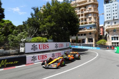  Lando Norris (GBR) - McLaren Formula 1 Takımı - McLaren MCL39 - Mercedes Formula 1 Tag Heurer Grand Prix de Monaco 2025 Monte Carlo (MC), 23-25 Mayıs 2025