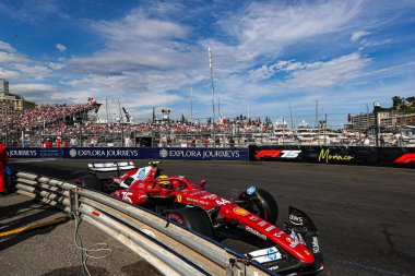 Lewis Hamilton (GBR) - Scuderia Ferrari - Ferrari SF-25 - Ferrari Formula 1 Tag Heurer Grand Prix de Monaco 2025 Monte Carlo (MC), 23-25 Mayıs 2025