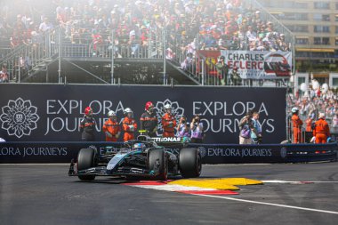  Andrea Kimi Antonelli (ITA) - Mercedes-AMG PETRONAS F1 Ekibi - Mercedes W16 - Mercedes E Performansı Formula 1 Heurer Grand Prix de Monaco 2025 Monte Carlo (MC), 23-25 Mayıs 2025